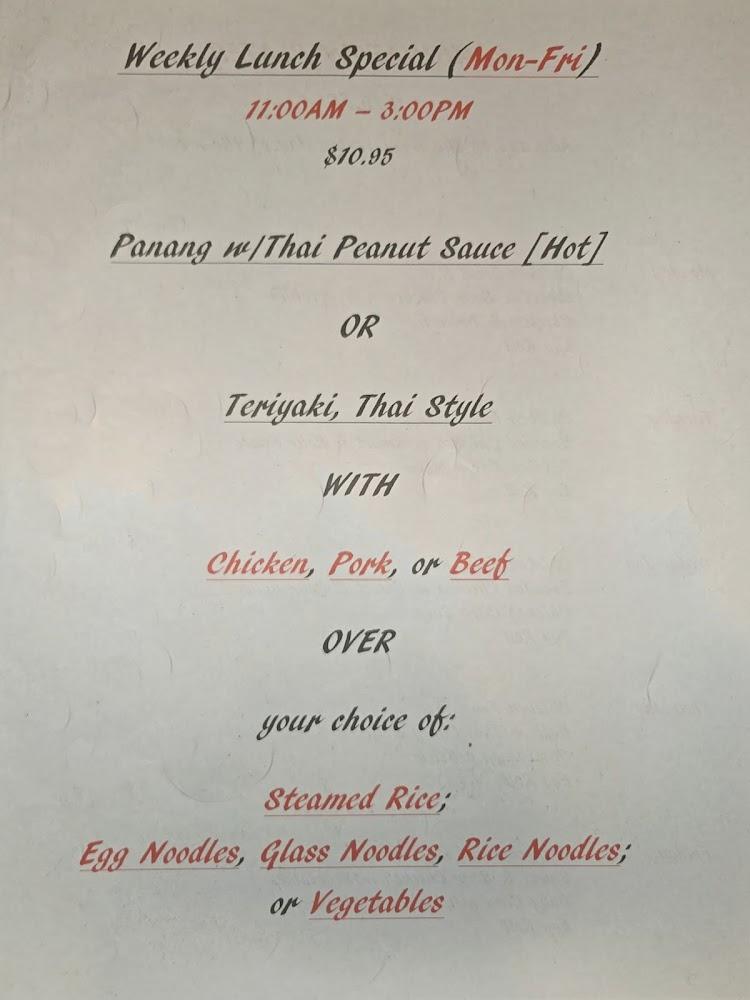 Hart C's Steak Burger & Thai Food Menu image 3